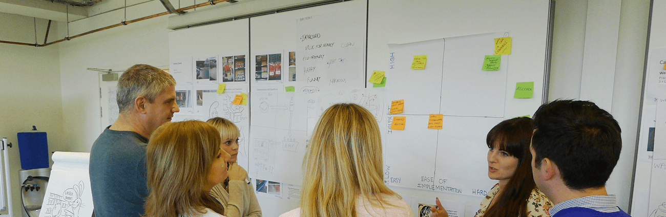 Building internal design thinking capability
